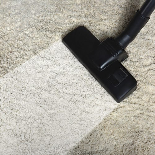close-up view of cleaning white carpet with professional vacuum cleaner close-up view of cleaning white carpet with professional vacuum cleaner